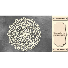  Набір чіпбордов, колір крафт-милк, 15х15см, FDCH-228, ТМ Фабрика Декору