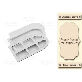 Заготівля для шейкера Window-1 6х10,7, колір молочний, Фабрика Декору