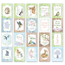 Набір смуг з картинками для декорування Smile of spring, Фабрика Декору