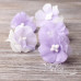 Декоративные тканевые цветы Незабудки 4,5 см 5 шт фиолетового цвета 2727, Valeo