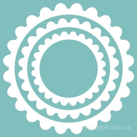 Чіпборд Набір рамок 10 63 * 63 мм, Вензелік