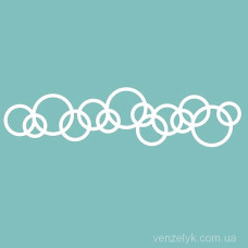 Чипборд Бордюр 28 28*114 мм,  Вензелик