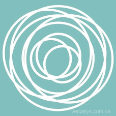 Чіпборд Набір рамок 17 121 * 116 мм, Вензелік