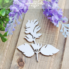 Чіпборд Гілочка 22 64 * 51мм, Вензелік