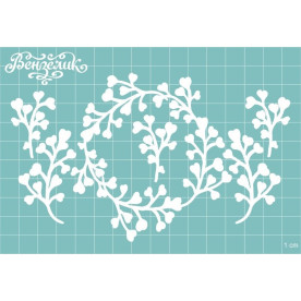 Чіпборд Набір гілочок 28 148 * 89 мм, Вензелік
