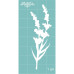 Чіпборд Гілка лаванди 23 * 70 мм, Вензелік