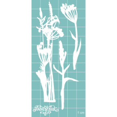 Чіпборд Набір флора 17 59 * 119 мм, Вензелік