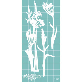 Чіпборд Набір флора 17 59 * 119 мм, Вензелік
