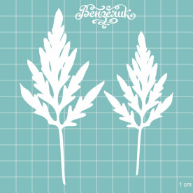 Чипборд Набор листочков 02 95*110 мм, Вензелик