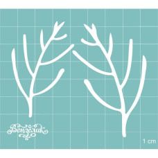 Чіпборд Набір гілочок 26 76 * 66 мм, Вензелік