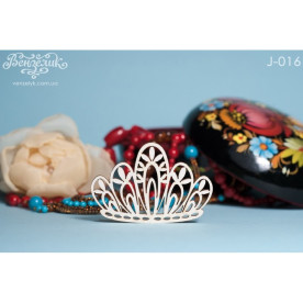 Чіпборд Корона 49 * 73 мм, Вензелік