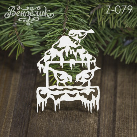 Чіпборд Годівниця 54 * 70 мм, Вензелік