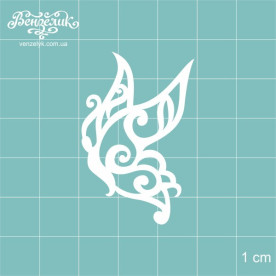 Чіпборд Метелик 013 28 * 43 мм, Вензелік