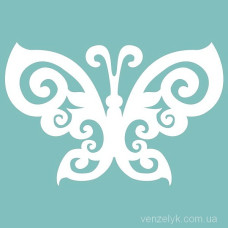 Чіпборд Метелик 06 29 * 44 мм, Вензелік