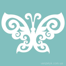 Чіпборд Метелик 06 29 * 44 мм, Вензелік