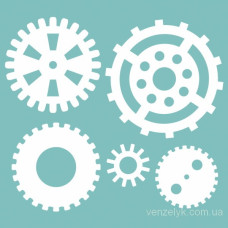 Чіпборд Набір шестерень 02 58 * 58 мм, Вензелік