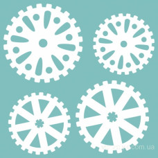 Чіпборд Набір шестерень 04 82 * 82 мм, Вензелік