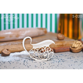 Чипборд Молочник 46*59 мм,  Вензелик