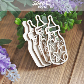 Чіпборд Шейкер 14 Пляшка 63 * 25мм, Вензелік