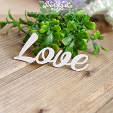 Чіпборд Love 69 * 29мм, Вензелік