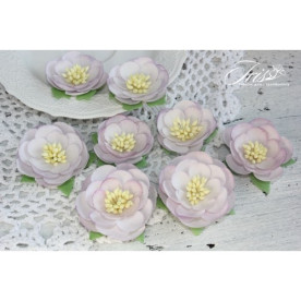 Набор цветов Dessert Нежная сирень Iris, 35-45 мм, 8 шт