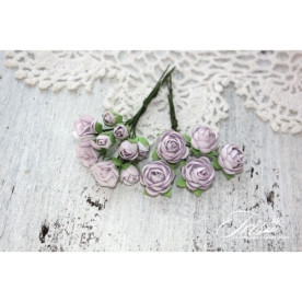 Набор роз Viva Rosita светло-сиреневые Iris, 1-1.5 см, 14 шт