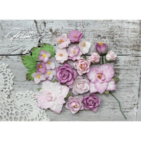 Набір кольорів Lady Rosemary троянда + бузок Iris, 20 шт