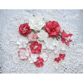 Набор цветов Mystery Dream Новогодняя карамель Iris, 20-45 мм, 19 шт