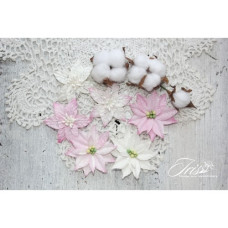 Набор цветов и декора Cortez Pink and white Iris, 9 шт