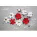 Набір кольорів і декору Cortez Red and white Iris, 9 шт