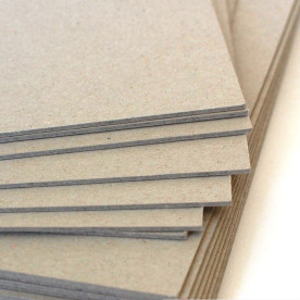 Сторінка з палітурного картону 15х15 см, товщиною 1.2 мм