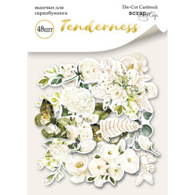 Набір вирубок для скрапбукінгу, Tenderness, 48 шт, Scrapmir