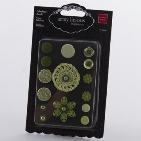 Набір брадс artsy.licious Fabulous Brads-Willow від Chatterbox