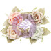 Набор цветов Untold Stories w leaves - Poetic Rose, 4 шт, Prima