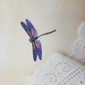 Бабка, фіолетового кольору, декоративна, 8х5 см,