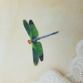 Бабка декоративна, 8х5 см, зелена