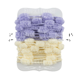 Набор тесьмы с помпонами TPBL, 2х2 м, Фабрика Декору