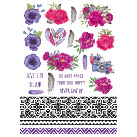 Оверлей Mind Flowers, 20х30 см, Фабрика Декору