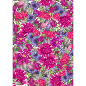 Оверлей Mind Flowers фон, 20х30 см, Фабрика Декору