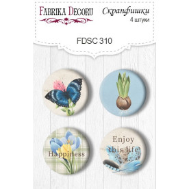 Скрапфішкі 4шт., Набір 310, Фабрика Декору