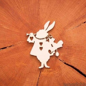 Чіпборд Білий Кролик WOODChic
