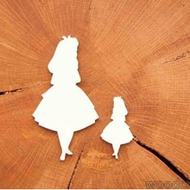 Чипборд Алиса (мал.) WOODChic