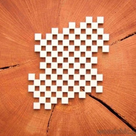 Фоновий чіпборд Квадратний WOODChic