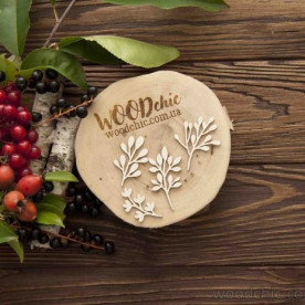 Чипборд набор осенние веточки WOODChic