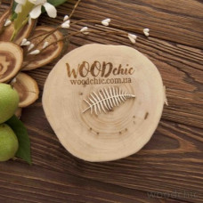 Чипборд Ветка папоротник WOODChic