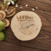 Чипборд Ветка папоротник WOODChic