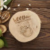 Чіпборд Ромашки з колами WOODChic