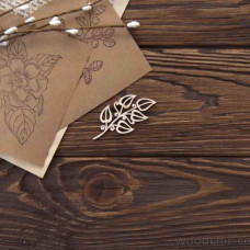 Чіпборд Гілка з завитками 5 WOODChic