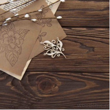 Чіпборд Гілка з завитками 3 WOODChic