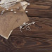 Чипборд Завиток с листьями малый WOODChic